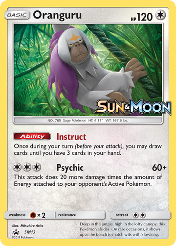 Oranguru (SM13) [Sol y Luna: promociones de Black Star] 