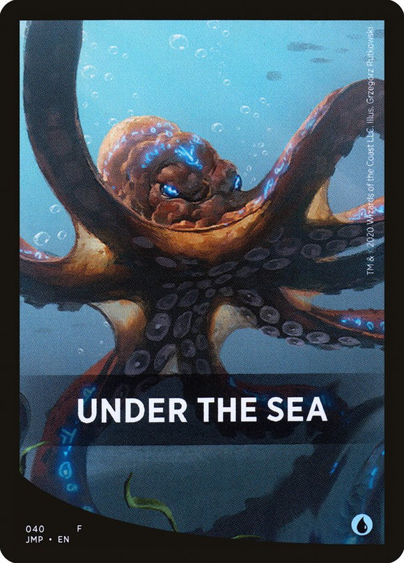 Tarjeta temática bajo el mar [Jumpstart Front Cards] 