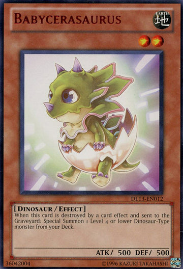 Babycerasaurus (Rojo) [DL13-EN012] Raro 