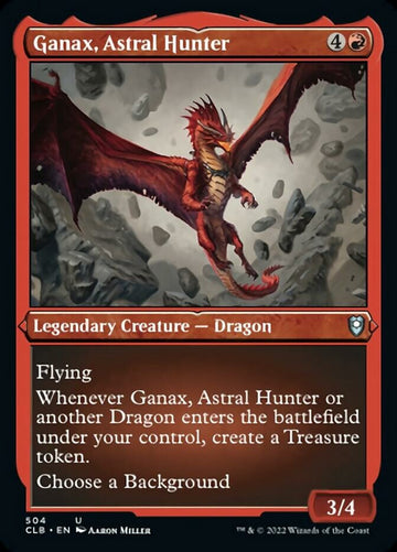 Ganax, cazador astral (lámina grabada) [Commander Legends: Battle for Baldur's Gate] 