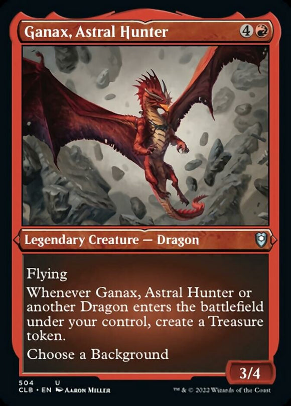 Ganax, cazador astral (lámina grabada) [Commander Legends: Battle for Baldur's Gate] 