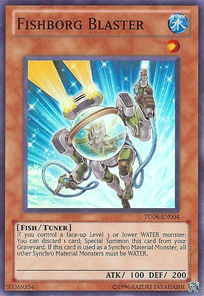 Fishborg Blaster [TU06-EN004] Súper raro 