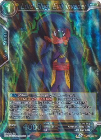 Lord Slug, Invasor malvado (DB3-093) [Fuerza gigante] 