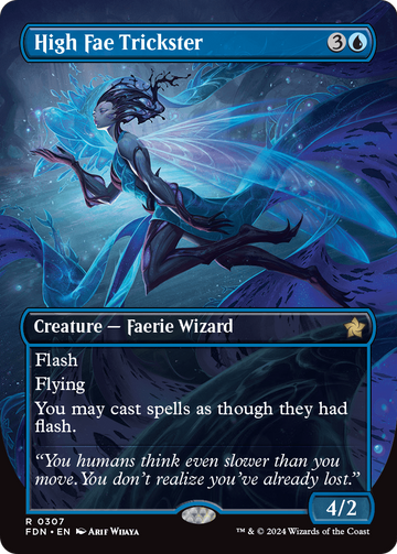 High Fae Trickster (Borderless) [Foundations]