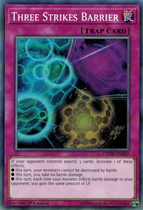 Barrera de tres strikes [COTD-EN067] Común 