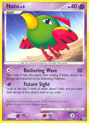 Natu (96/132) [Diamante y Perla: Maravillas secretas] 
