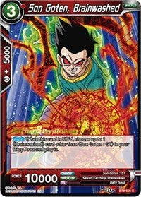 Son Goten, lavado de cerebro (BT8-008_PR) [Promociones previas al lanzamiento de Malicious Machinations] 