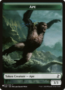 Faerie Rogue // Ape Double-Sided Token [The List]-2