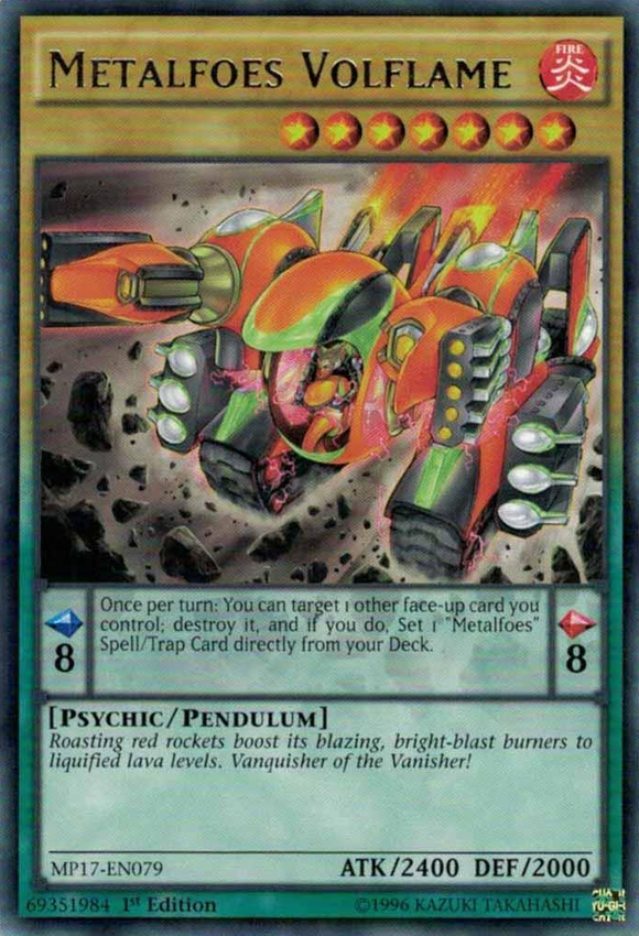 Metalfoes Volflame [MP17-EN079] Raro 