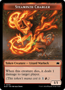 Treasure // Steampath Charger Double-Sided Token [Bloomburrow Tokens]-2