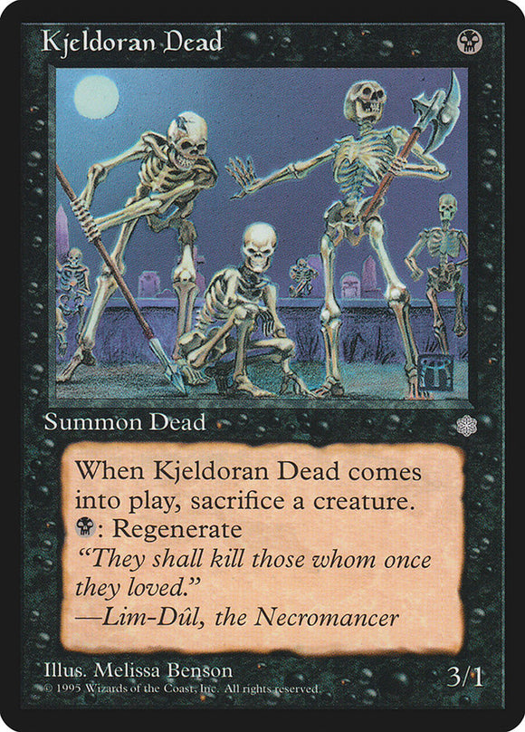 Kjeldoran muerto [Era de hielo] 
