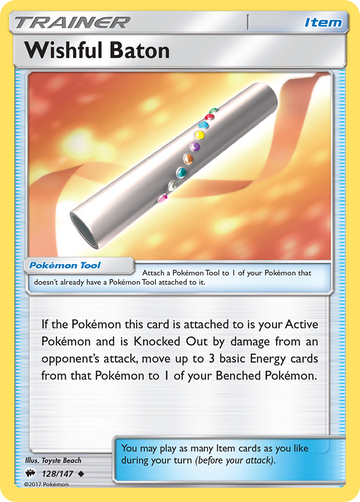 Wishful Baton (128/147) [Sun & Moon: Burning Shadows]