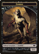 Wolf // Zombie Double-Sided Token [Commander 2015 Tokens]-2