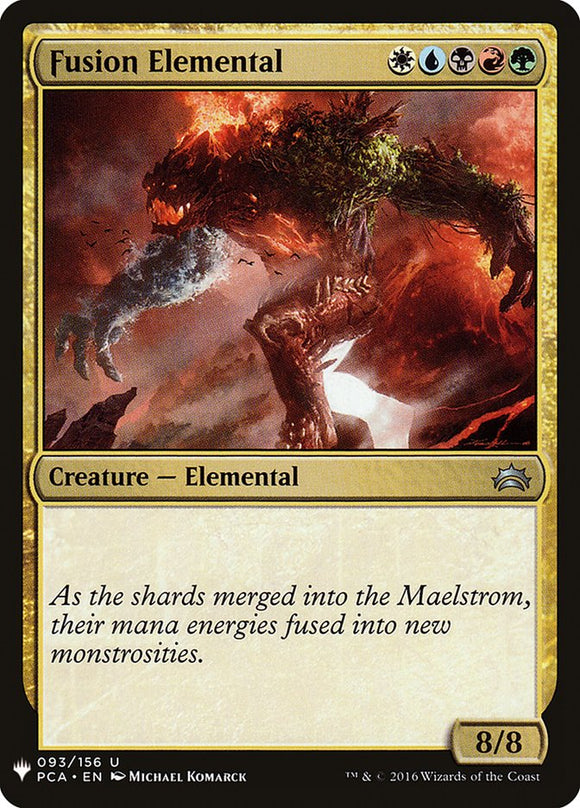 Elemental de fusión [potenciador misterioso] 
