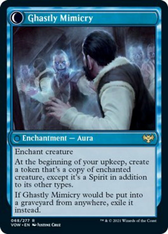 Mímica de Mirrorhall // Mimetismo espantoso [Innistrad: Crimson Vow] 