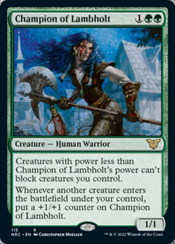 Campeón de Lambholt [Kamigawa: Neon Dynasty Commander] 