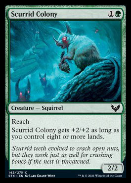 Colonia Scurrid [Strixhaven: Escuela de magos] 