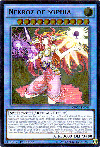 Necroz de Sophia (UTR) [CROS-EN038] Raro definitivo 