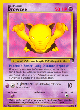 Drowzee (73/110) [Colección legendaria] 