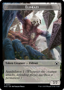Eldrazi // Angel (4) Double-Sided Token [March of the Machine Commander Tokens]-1
