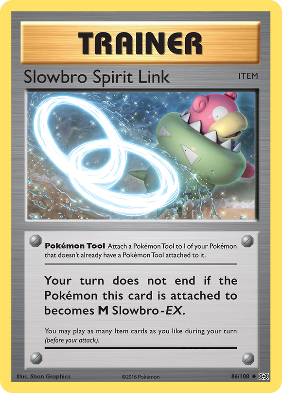 Enlace espiritual Slowbro (86/108) [XY: Evoluciones] 