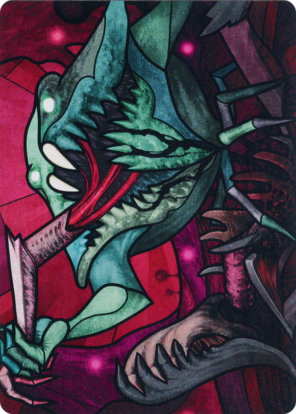 Tarjeta de arte de Yargle, el glotón de Urborg [Serie de arte La marcha de la máquina] 