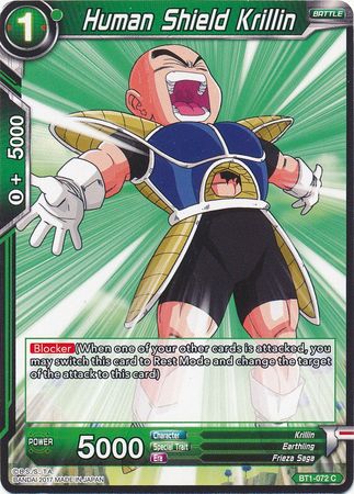 Escudo humano Krillin (BT1-072) [Batalla Galáctica] 
