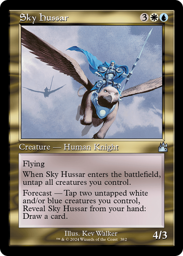 Húsar del cielo (marco retro) [Ravnica Remastered] 