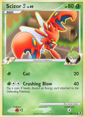 Scizor (48/111) [Platino: Rivales en ascenso] 