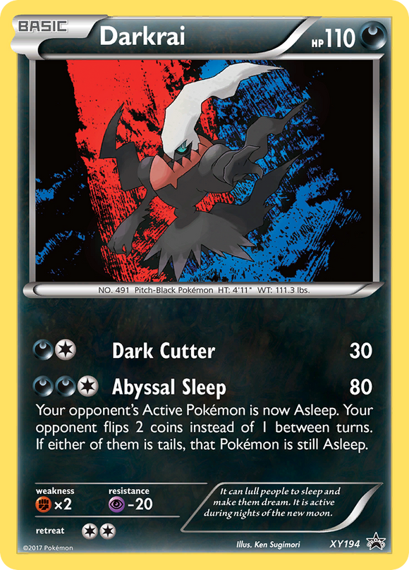 Darkrai (XY194) [Promociones de XY: Black Star] 
