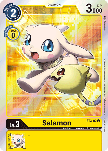 Salamon [ST3-02] (paquete de evento) [Mazo inicial: cartas promocionales de Heaven's Yellow] 