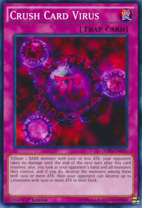 Virus de la tarjeta Crush [SDKS-EN031] Común 