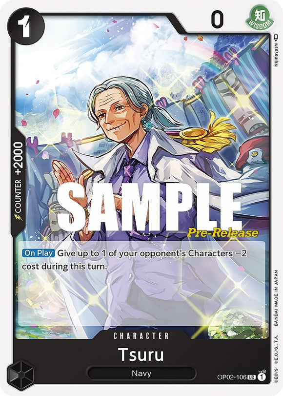 Tsuru [Tarjetas de prelanzamiento de Paramount War] 