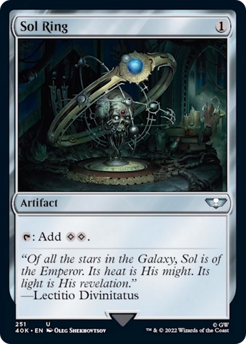 Anillo solar (251) (reflectante de Surge) [Warhammer 40,000] 