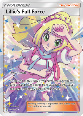Toda la fuerza de Lillie (230/236) [Sol y Luna: Eclipse Cósmico] 
