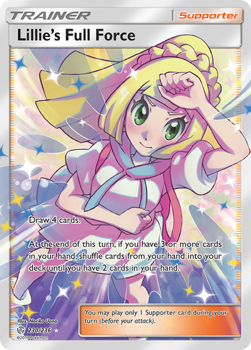 Toda la fuerza de Lillie (230/236) [Sol y Luna: Eclipse Cósmico] 