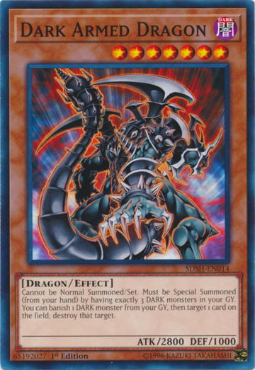 Dark Armed Dragon [SDSH-EN014] Common