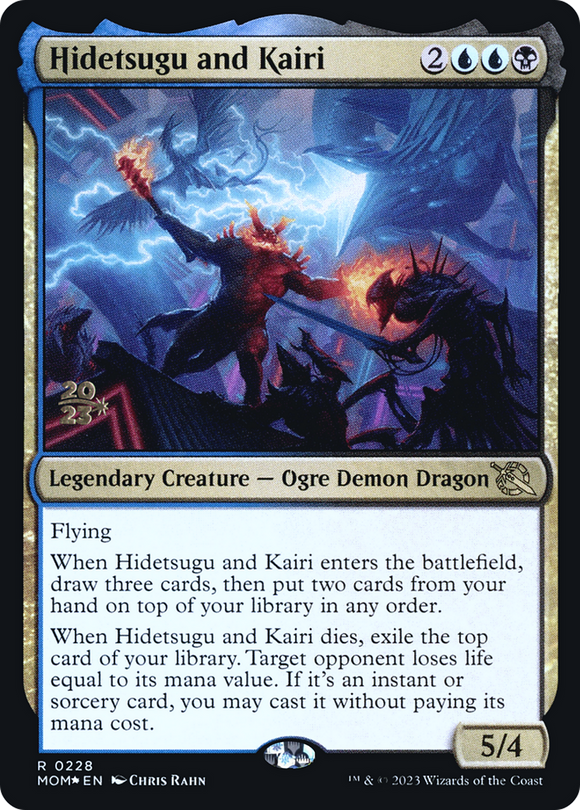 Hidetsugu y Kairi [Promociones previas al lanzamiento de March of the Machine] 