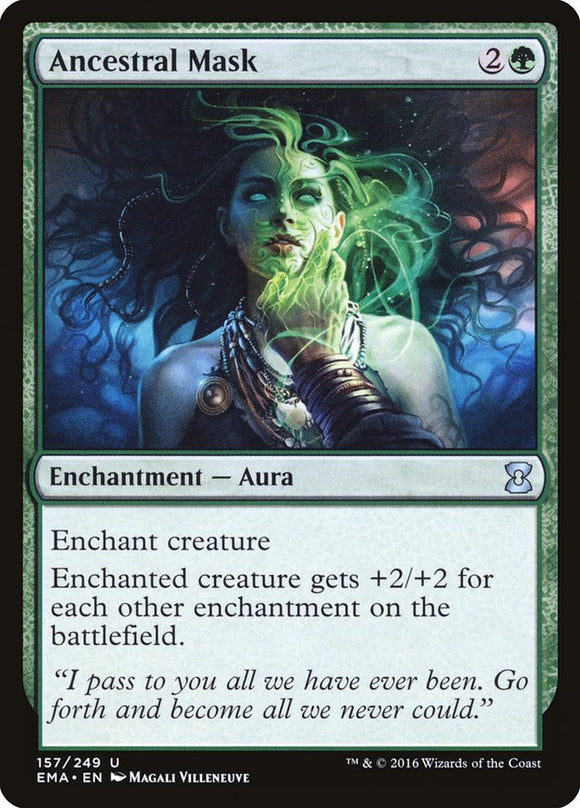 Máscara ancestral [Maestros eternos] 