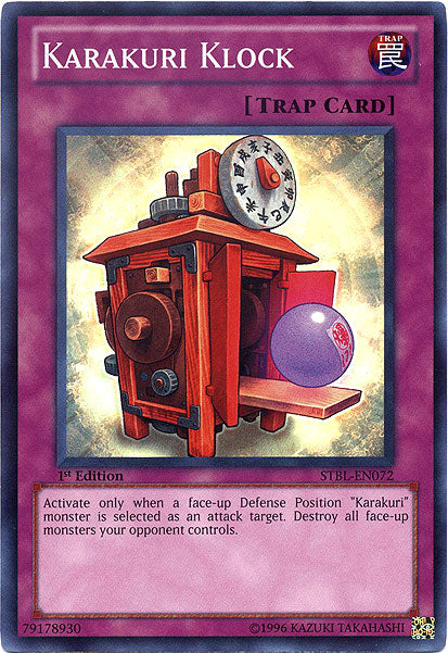 Karakuri Klock [STBL-EN072] Súper Raro 