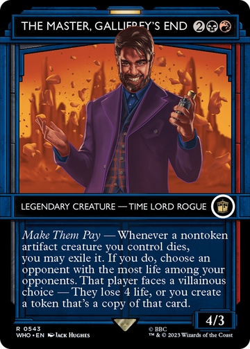 El Maestro, el fin de Gallifrey (Escaparate) [Doctor Who] 