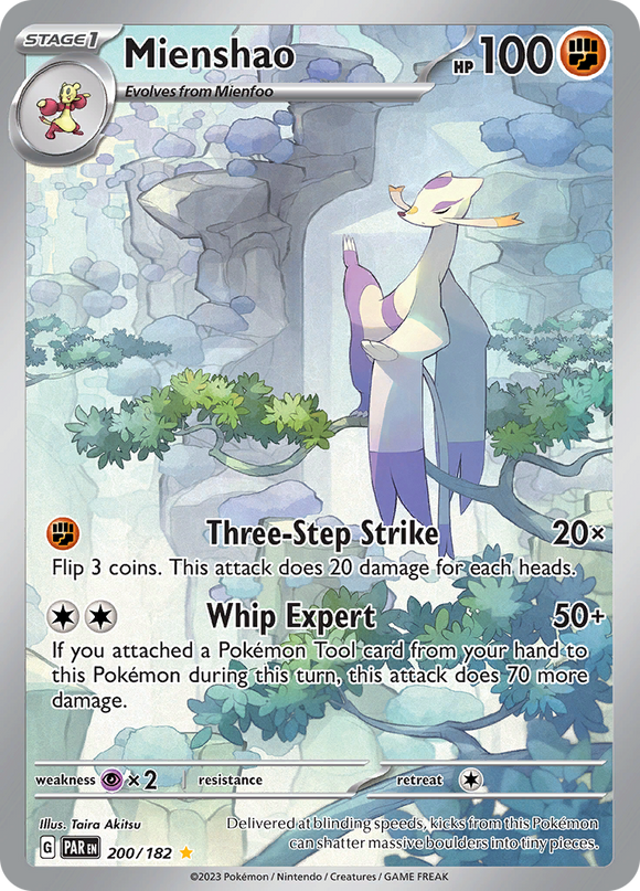 Mienshao (200/182) [Scarlet &amp; Violet: La grieta de la paradoja] 
