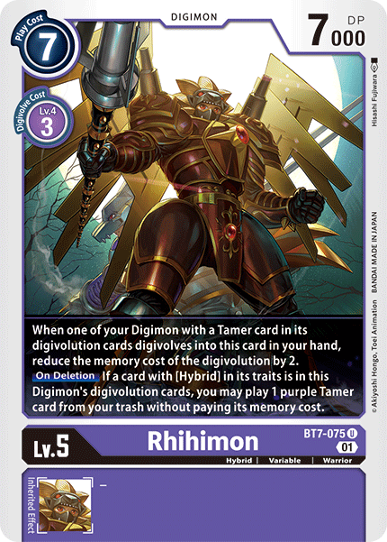 Rhihimon [BT7-075] [Próxima aventura] 