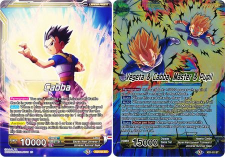 Cabba // Vegeta y Cabba, Maestro y Alumno (XD1-01) [El Asalto de los Saiyans] 