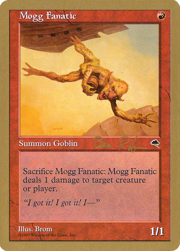 Fanático de Mogg (Ben Rubin) [Campeonato Mundial de Barajas 1998] 