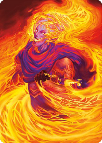 Tarjeta de arte Flare of Duplication [Serie de arte Modern Horizons 3] 