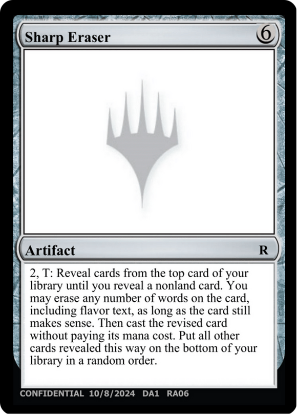 Sharp Eraser [Unknown Event]