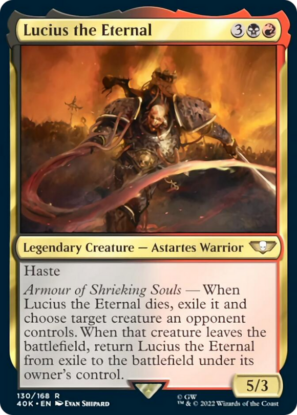 Lucius el Eterno [Warhammer 40,000] 