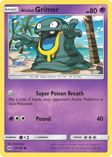 Grimer de Alola (57/149) [Sol y Luna: Conjunto básico] 