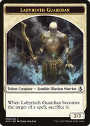Warrior // Labyrinth Guardian Double-Sided Token [Amonkhet Tokens]-2